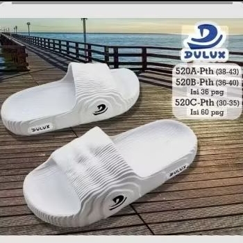 Sandal Dulux selop putih