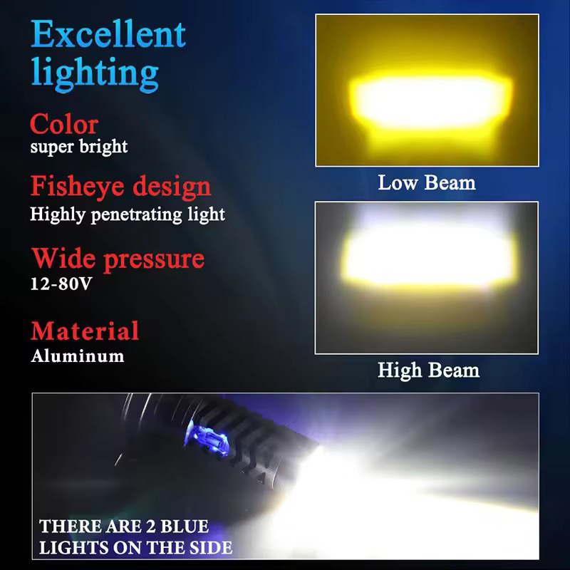 Promo Terbaru Lampu Led Laser H6 Senja Biru Socket H4 Dan H6 Mio Xeon Fino Beat Vario Scoopy Jupz