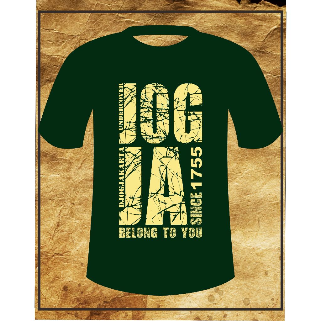 KAOS DJOGKER HIJAU TUA