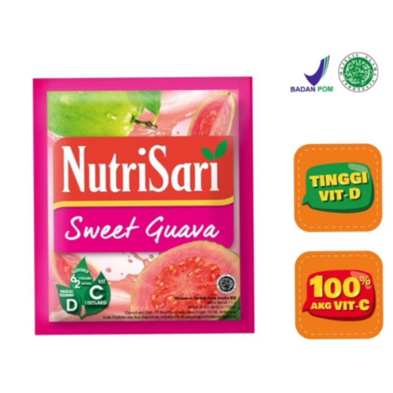 

Nutrisari Jambu (isi 10sachet)
