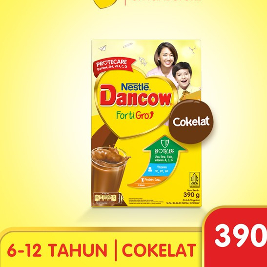 

Nestle DANCOW FortiGro Susu Bubuk Susu Anak Coklat 390g 405240