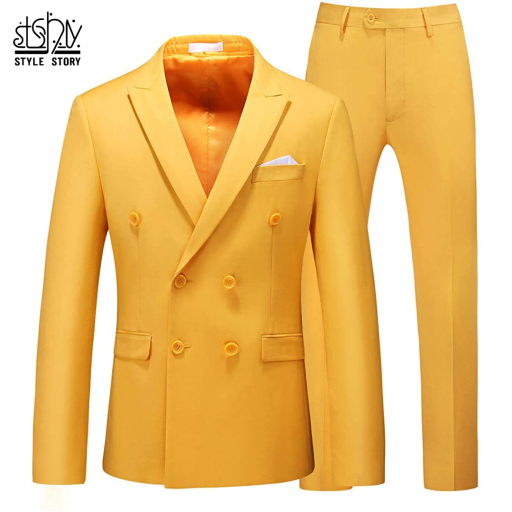 Setelan Jas Pria Tuxedo Kancing 6 Slimfit / Setelan Jas Pria / Setelan Jas Formal / Jas Pria