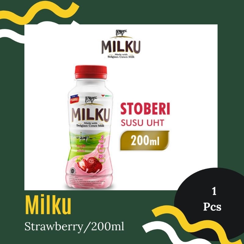 

Milku strawberry 200ml/ grosir/ eceran