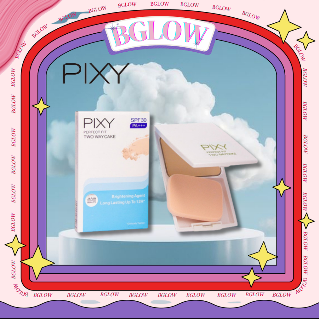 PIXY TWO WAY CAKE PERFECT FIT | 12.2 g TWC BEDAK WAJAH AWET TAHAN LAMA COMPACT POWDER l Bedak padat 