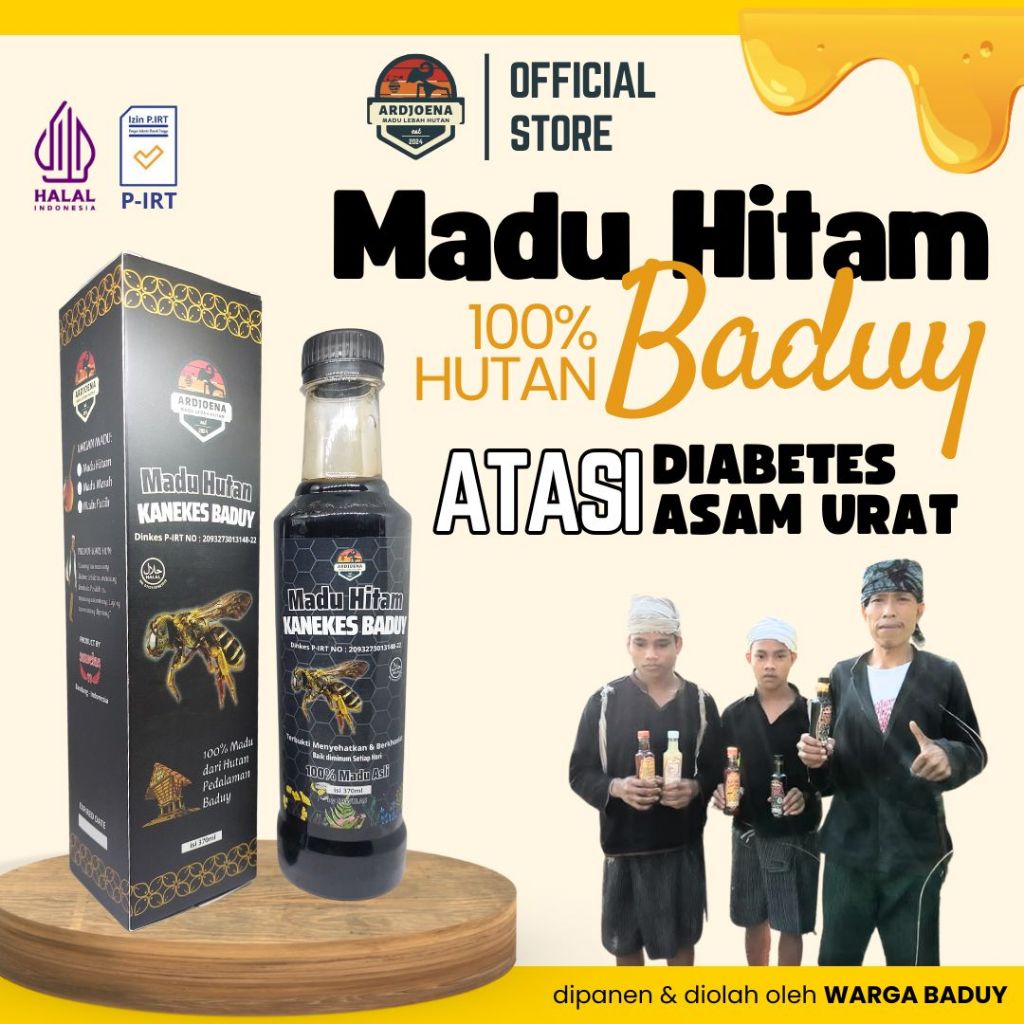 

Madu Hitam Baduy | Madu Hitam 100% RAW HONEY