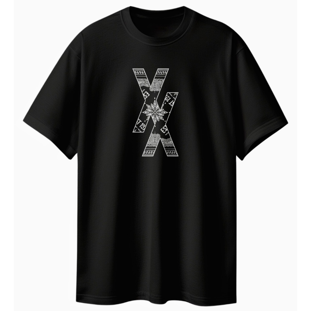 Machine Gun Kelly EST 19XX Logo Tshirt Kaos Hitam Kaos Band Baju Musik HipHop Vintage Retro Anime Un