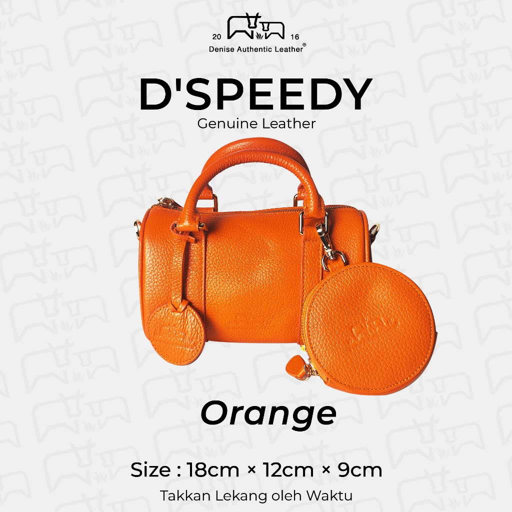 D'SPEEDY Mini Bag | Shoulder Bag | Tas Wanita | Tas Mini | Tas Bahu | Tas Tenteng |Tas Kulit Sapi As