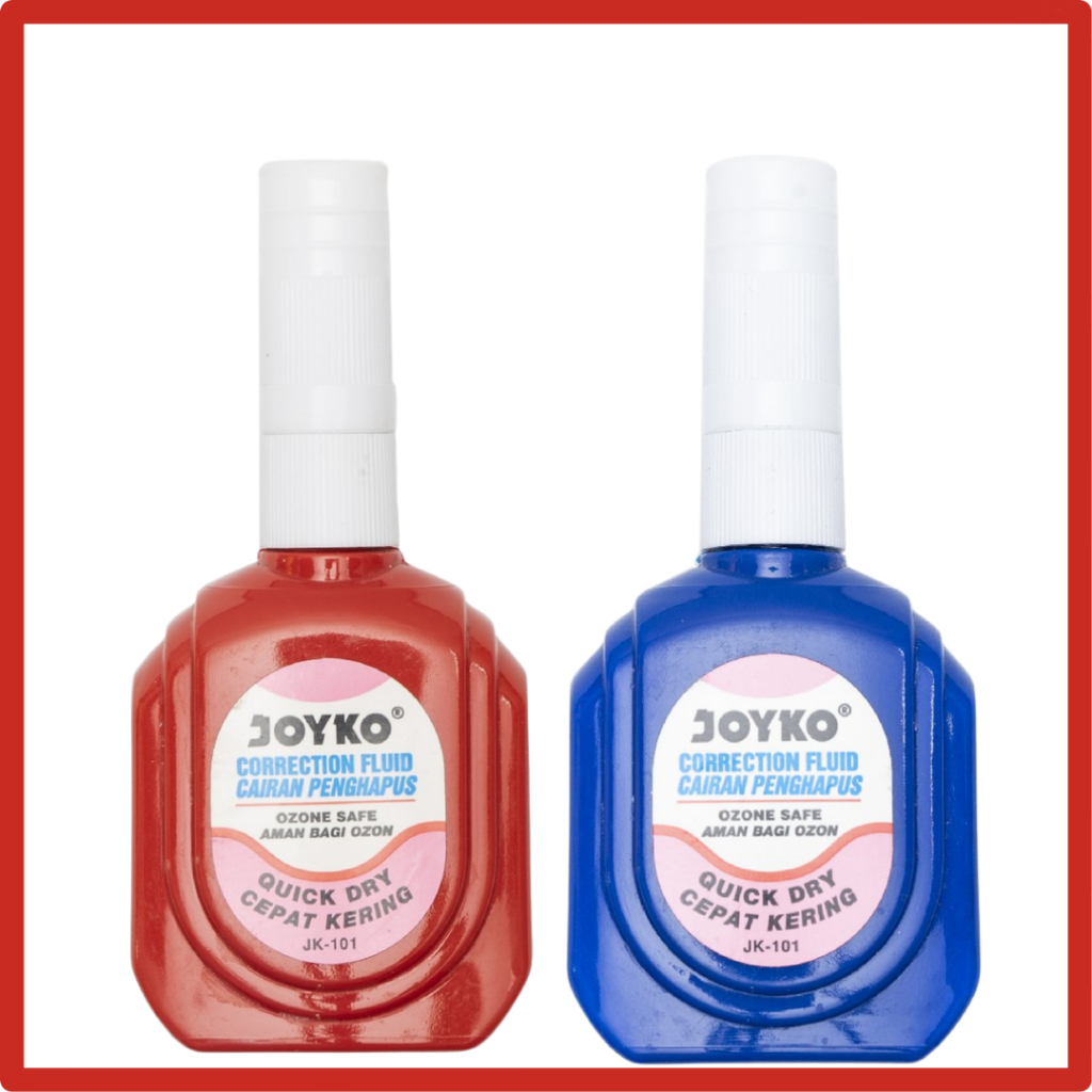 

Tipx Cair Joyko JK-101/ Tip-x Jpyko Jk-101 / Correction Fluid Cair Joyko Jk-101