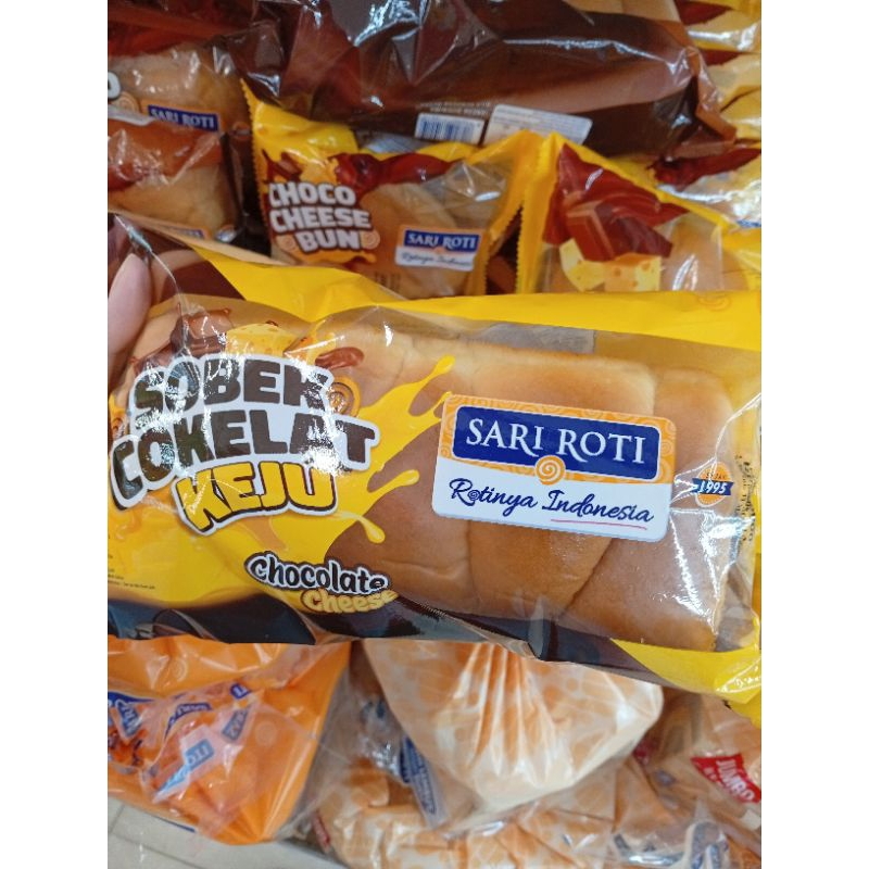 

Sari Roti (PROMO Selama stok masih ada) - Roti Sobek Coklat/Coklat Keju