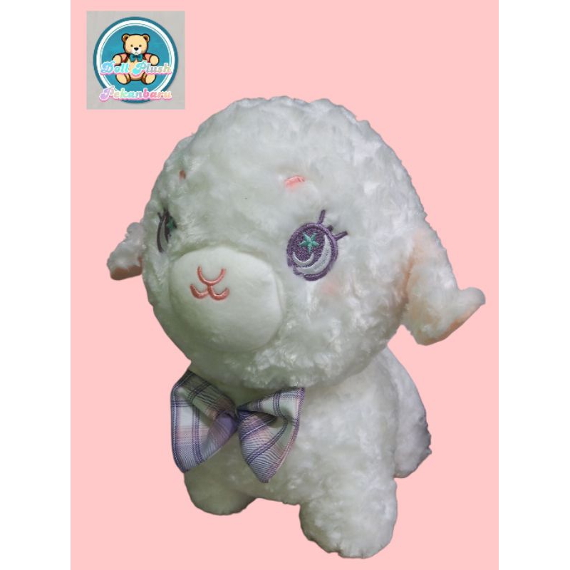 Boneka Jumbo Alpaca with Tie size XL