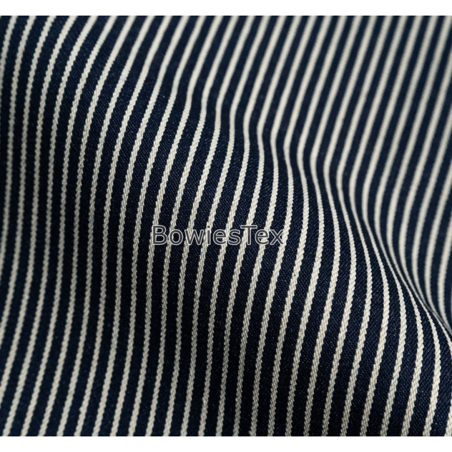 Kain Hickory Denim Hickory Stripe Jeans Hickori Jeans Hickori Stripe Salur Bahan Hickory