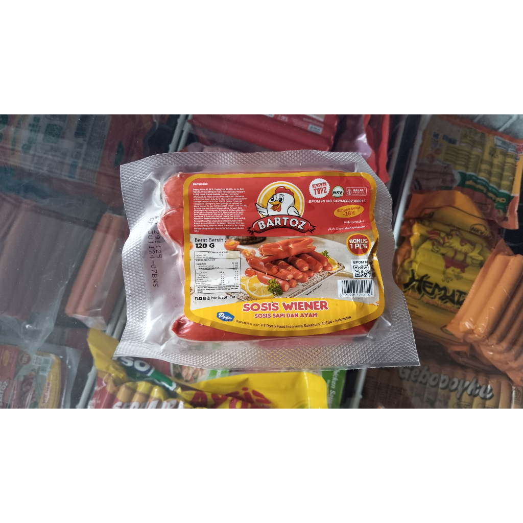 

SOSIS WIENER 120GR