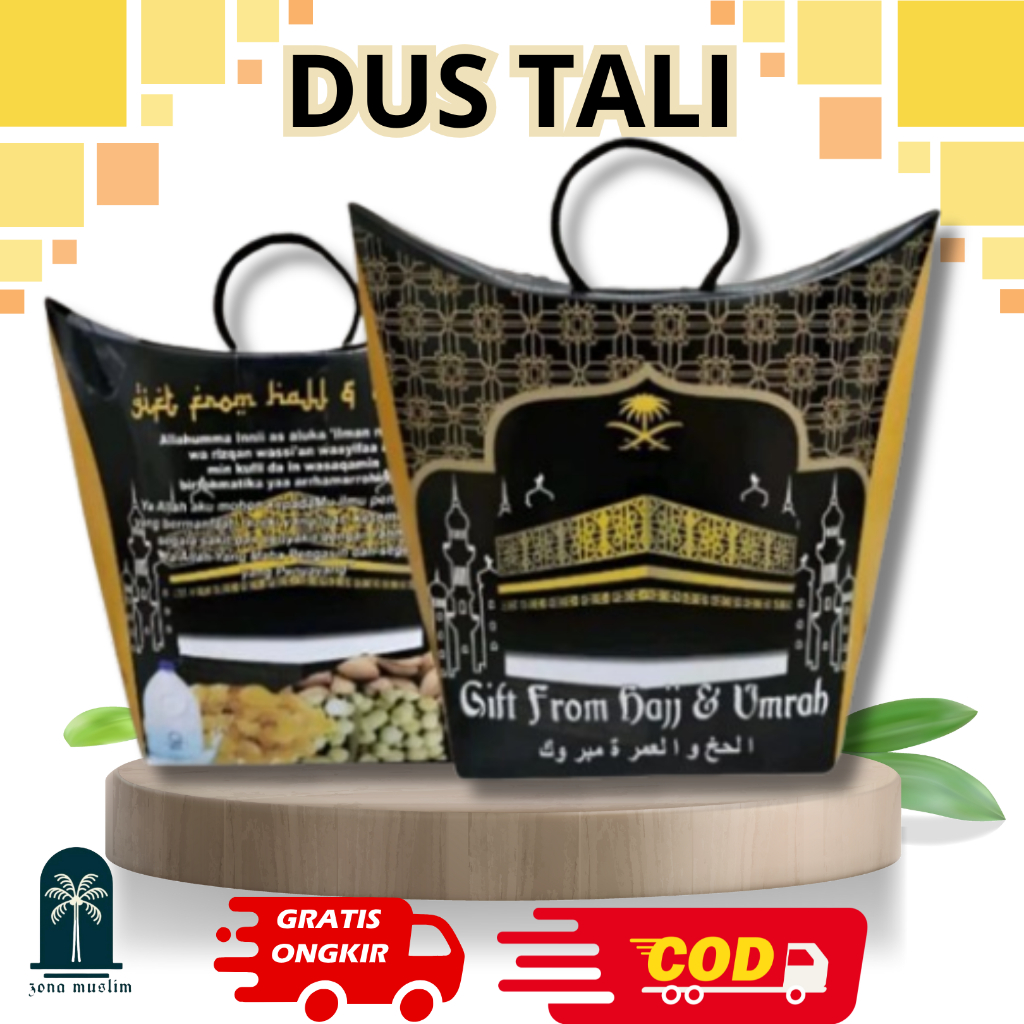 

dus oleh oleh haji dan umroh dus tali/paperbag/dus jing-jing 1pcs