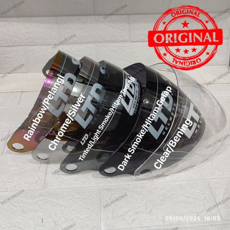 Kaca Original Helm LTD Sport dan LTD avent