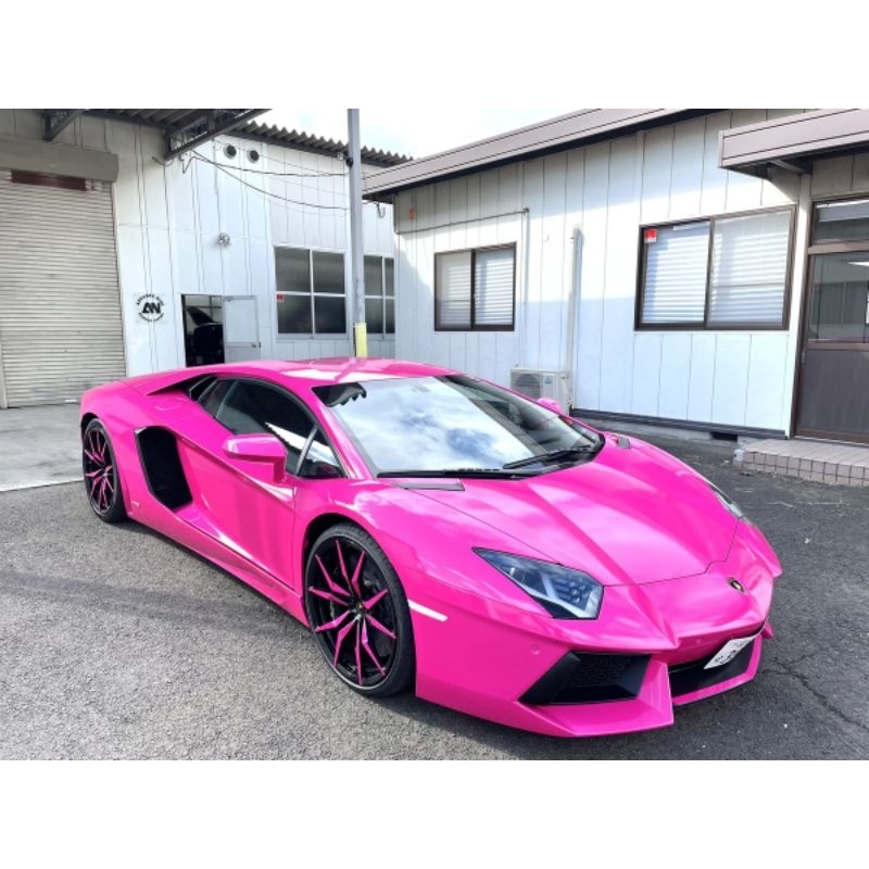 PINK MAGENTA SOLID PU | CAT MOBIL | CAT MOTOR | CAT BERKUALITAS