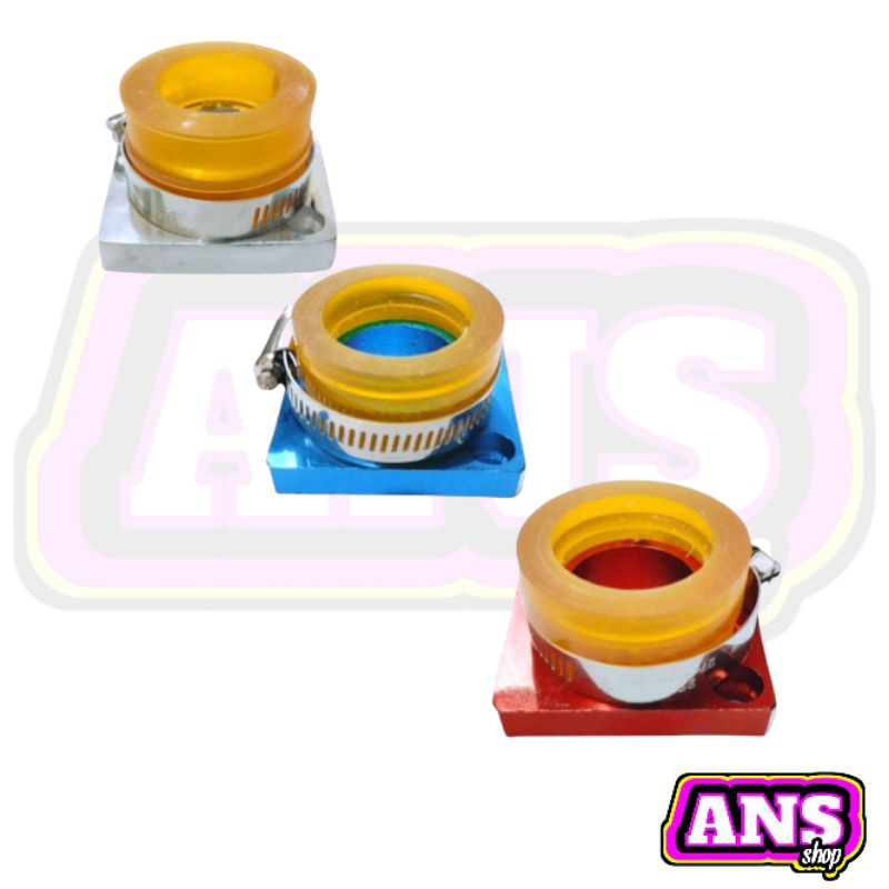 Manipol manifold intake karet teflon karburator karbu satria Fu PE PWK 24 26 28 30 32 34 35 36