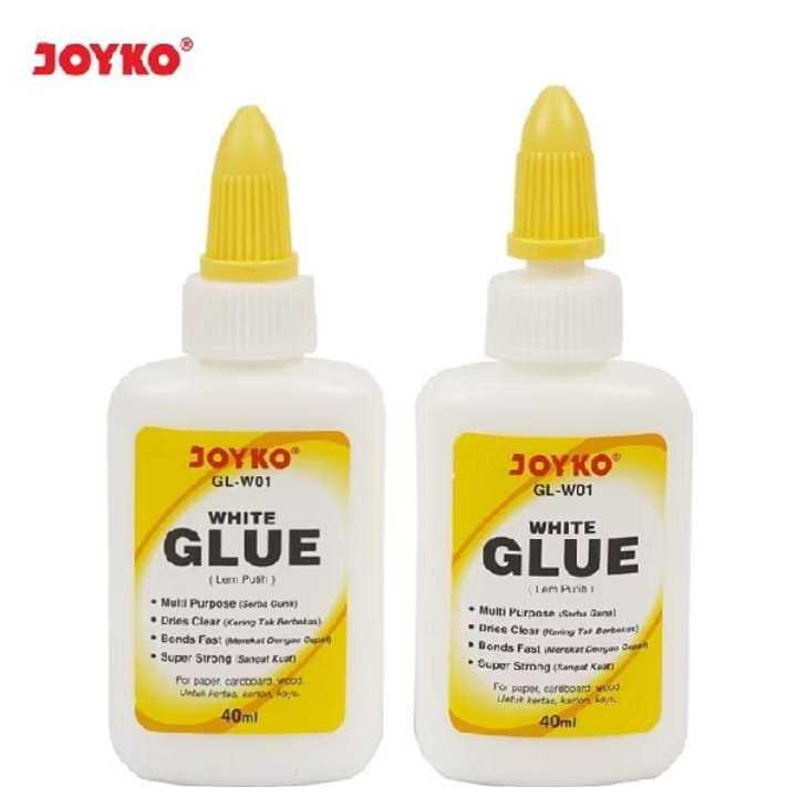 

(1pcs) Lem Putih Joyko GL-W01 / 40ml White Glue Lem Cair