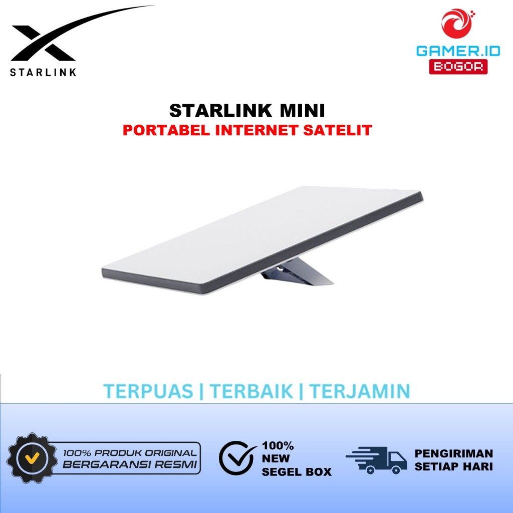 STARLINK MINI  Versi PORTABEL INTERNET SATELIT