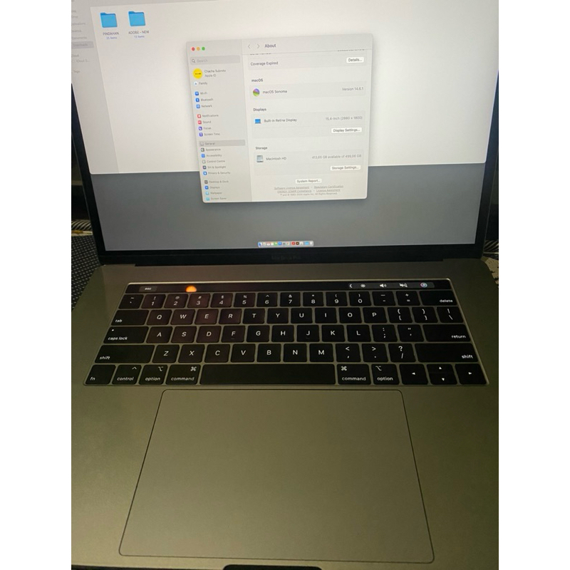 BEKAS | MacBook Pro - 2019 (15-inch, 16/512GB)