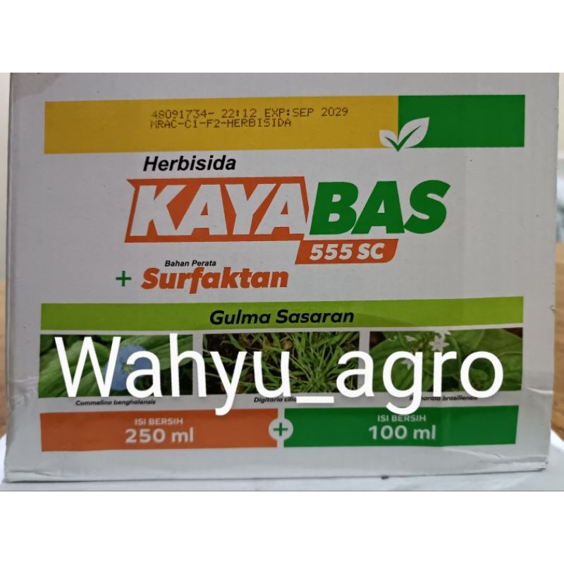KAYABAS Herbisida selektif jagung
