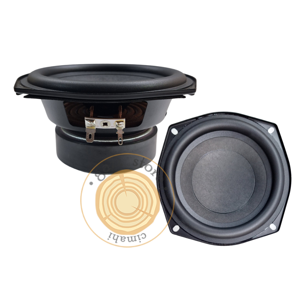 Speaker Midbass Woofer 5.25 inch (135mm) 4 ohm Bass Woofer 5.25"