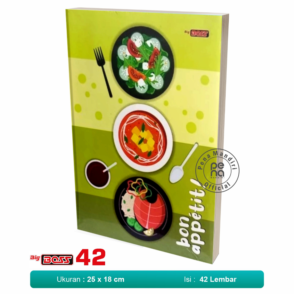 

Buku Tulis Big Boss Sidu 42 Lembar Uk B5 Eceran 1 Pcs