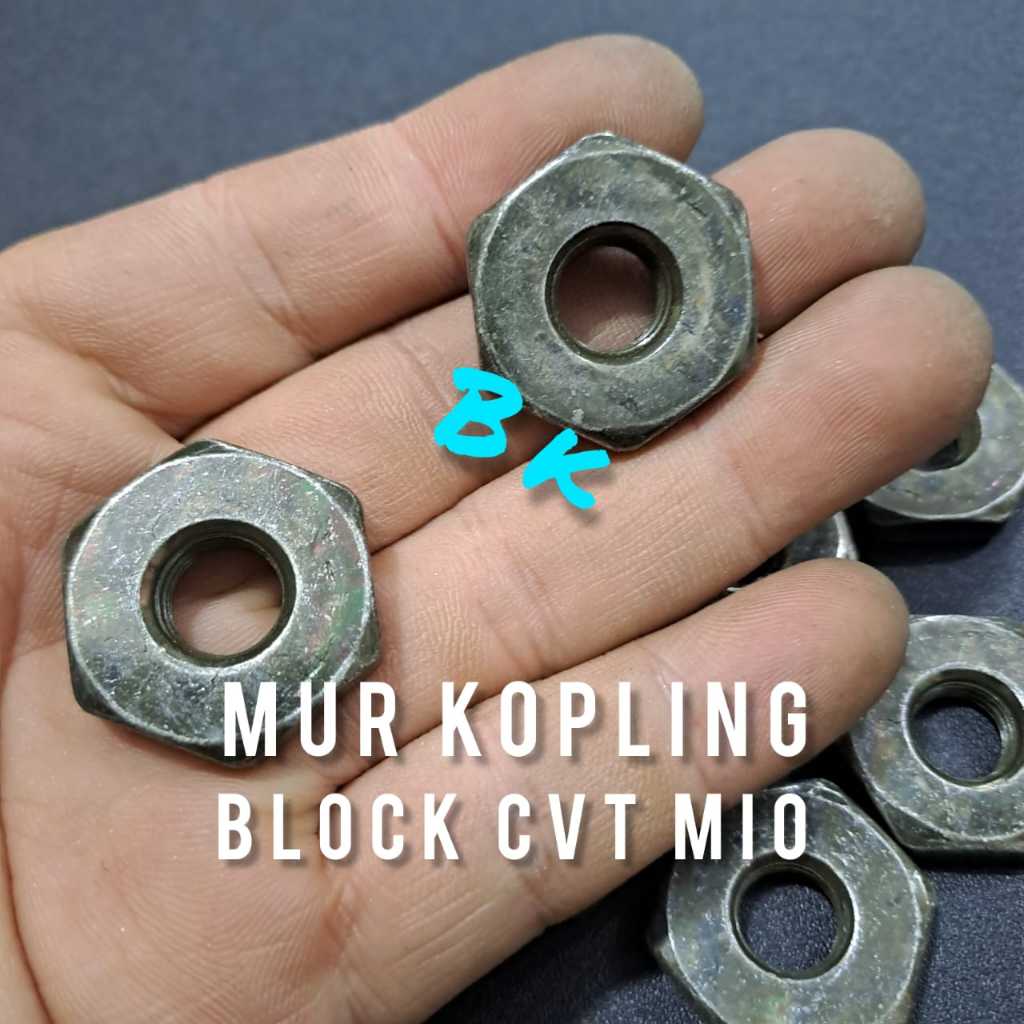 [25/50 Pcs] Paket Mur Kopling Pully Mio/Mur Magnet Tutup As Pully Yamaha Mio