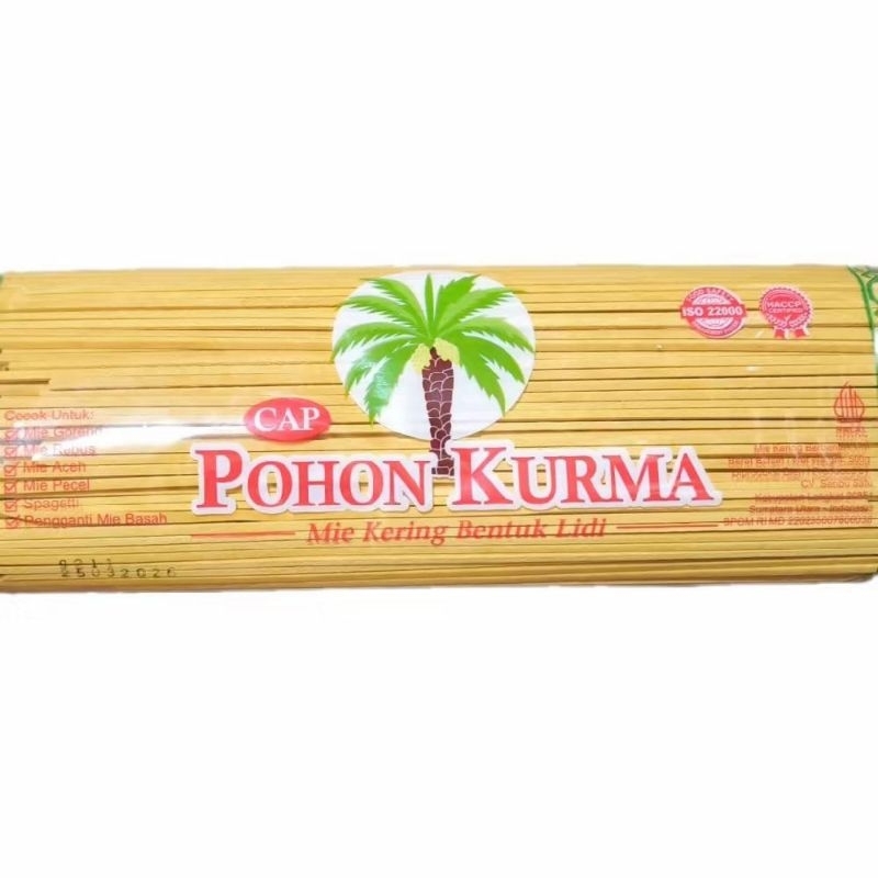 

mie lide cap pohon kurma berhadiah sendok bruto 500 gr