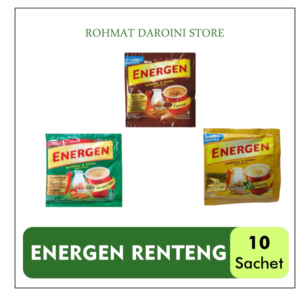 

[RENTENG] ENERGEN RENTENG ISI 10 SACHET