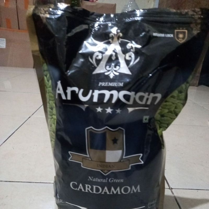 

Kapolaga india bumbu import cardamon 1kg