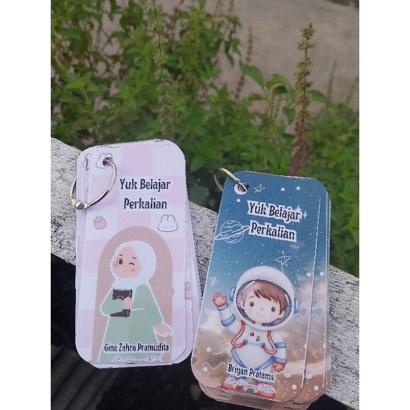 

Flashcard Perkalian Custom Nama