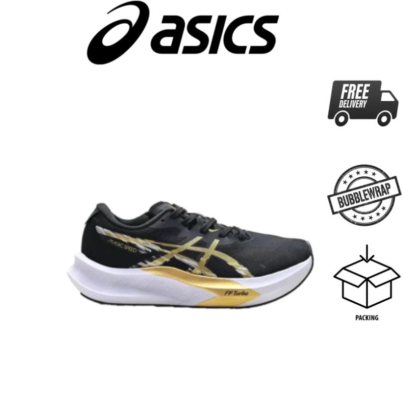 Sepatu Running Asics Magicspeed Black Gum