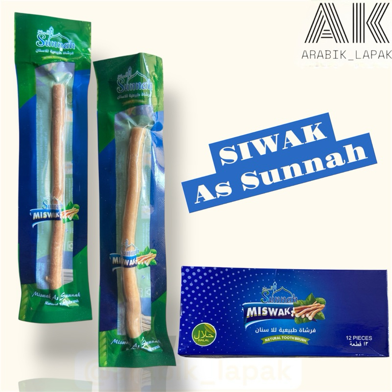 Siwak As Sunnah Siwak Asli Miswak Siwak Berkualitas SIWAK