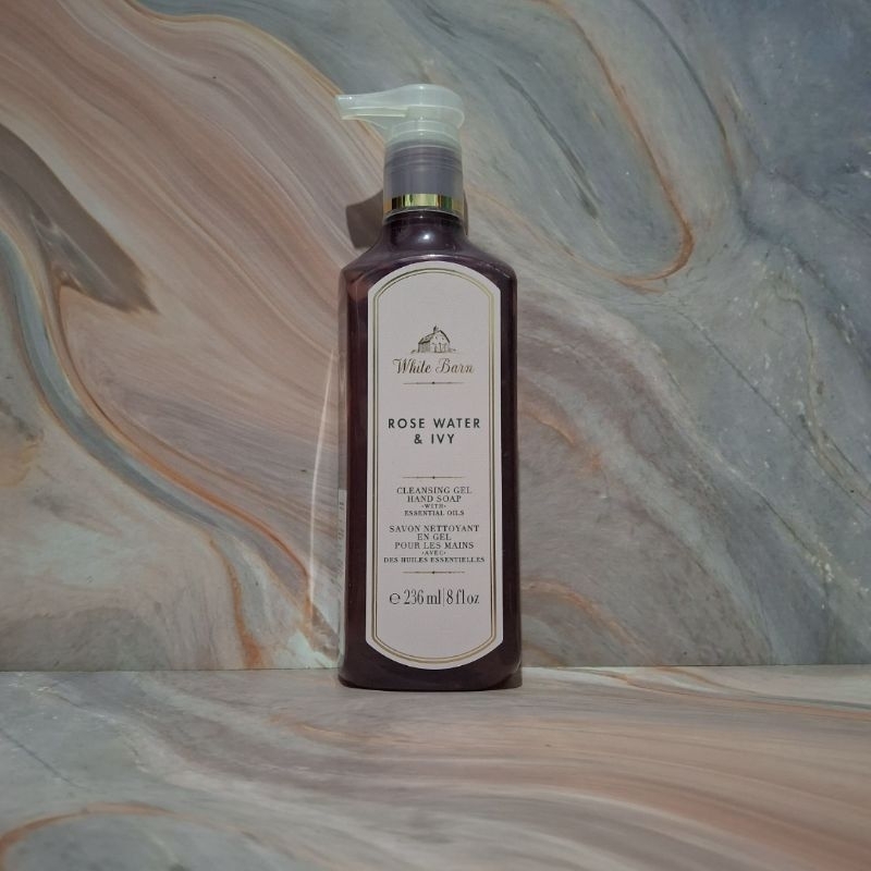 bath and body works rose ivy water and ivy hand soap