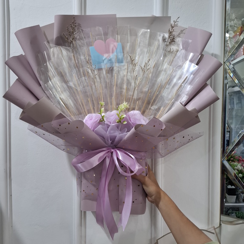 Money bouquet , buket uang , buket bunga, bouquet kosongan (Belum termasuk Uang)