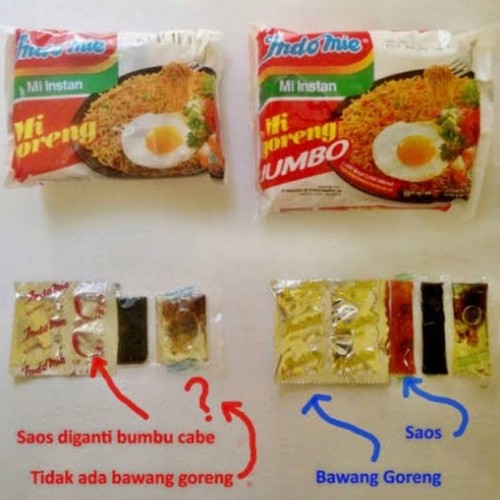 

ISI 20 PCS INDOMIE GORENG BUBUK CABE KHAS SUMATERA SETENGAH DUS