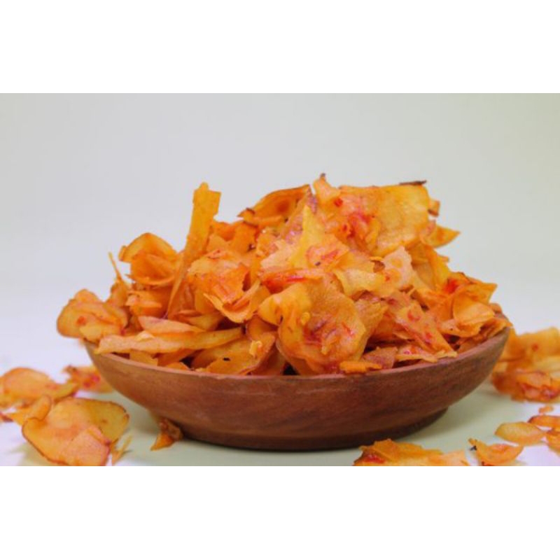 

Keripik Singkong Pedas ~~ Pedas, Gurih, Nagih