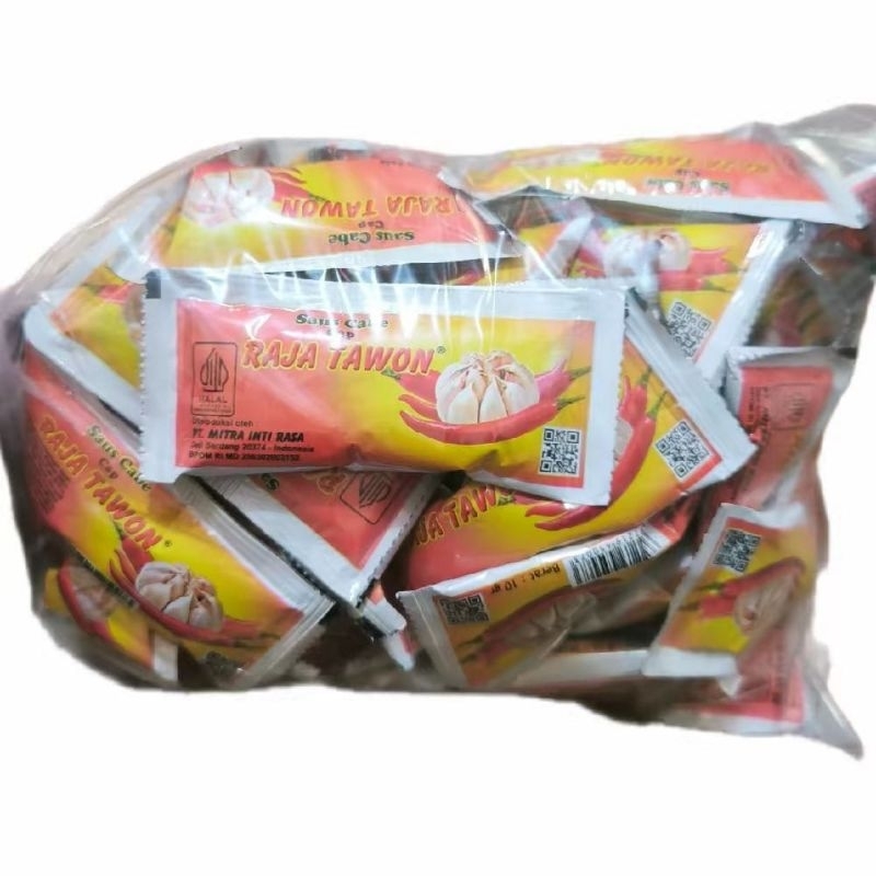 

saus sachet saos enak isi ± 500 gr atau ± 50 sauce