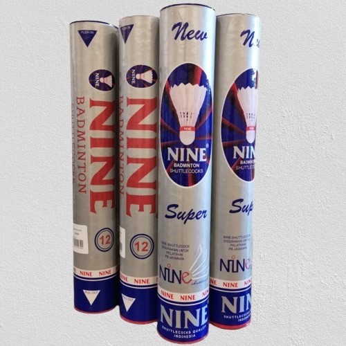 cock shuttlecock kok badminton nine silver super original