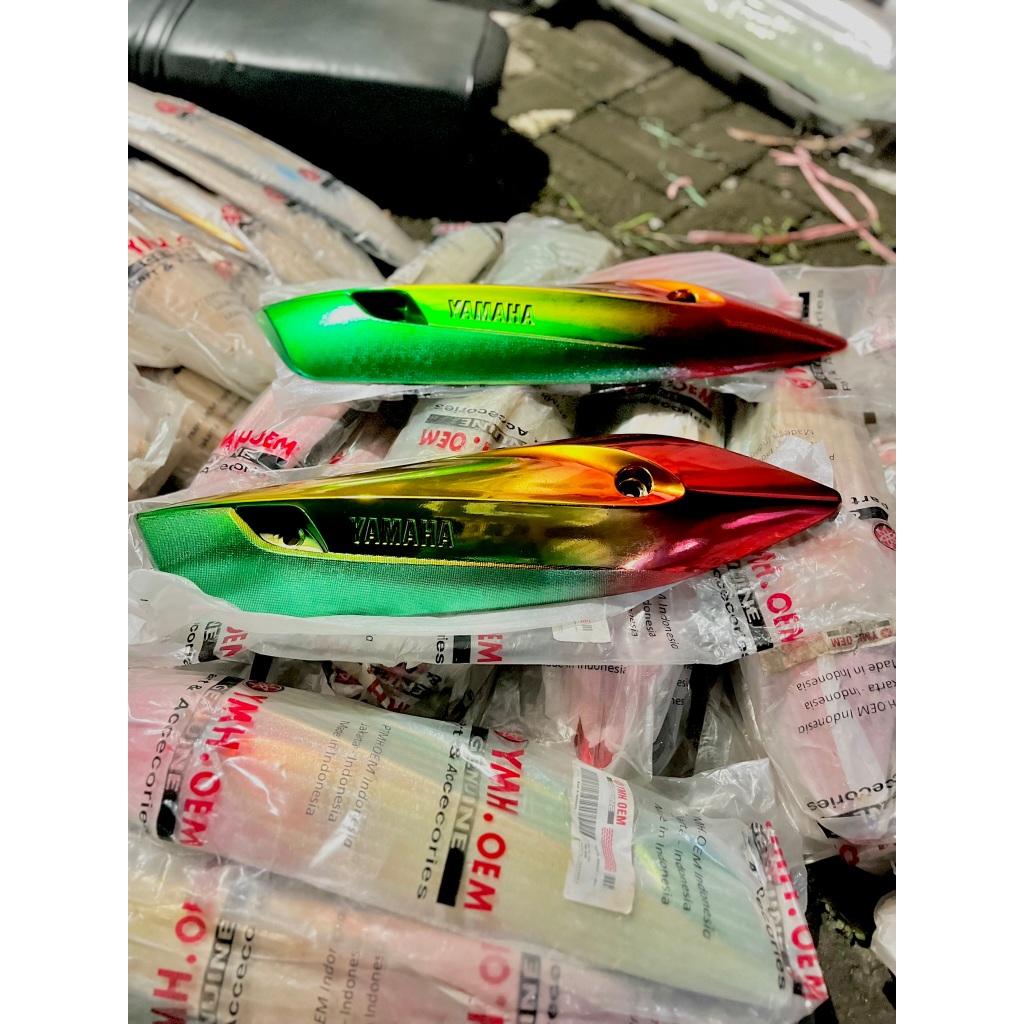 Cover Knalpot tutup knalpot Tameng Knalpot Variasi YAMAHA Mio J, Mio Soul GT, GT 115, Mio GT,  Mio F