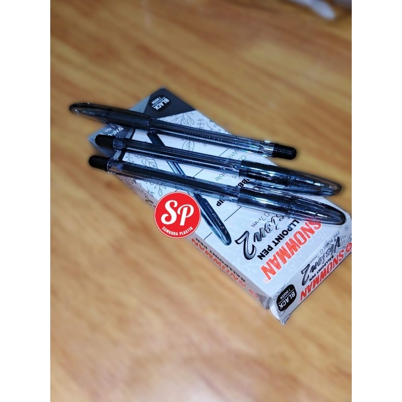 

PULPEN HITAM V1 V2 SNOWMAN / PULPEN SNOWMAN