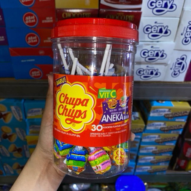 

Chupa Chups Toples Jar 30pcs 150g