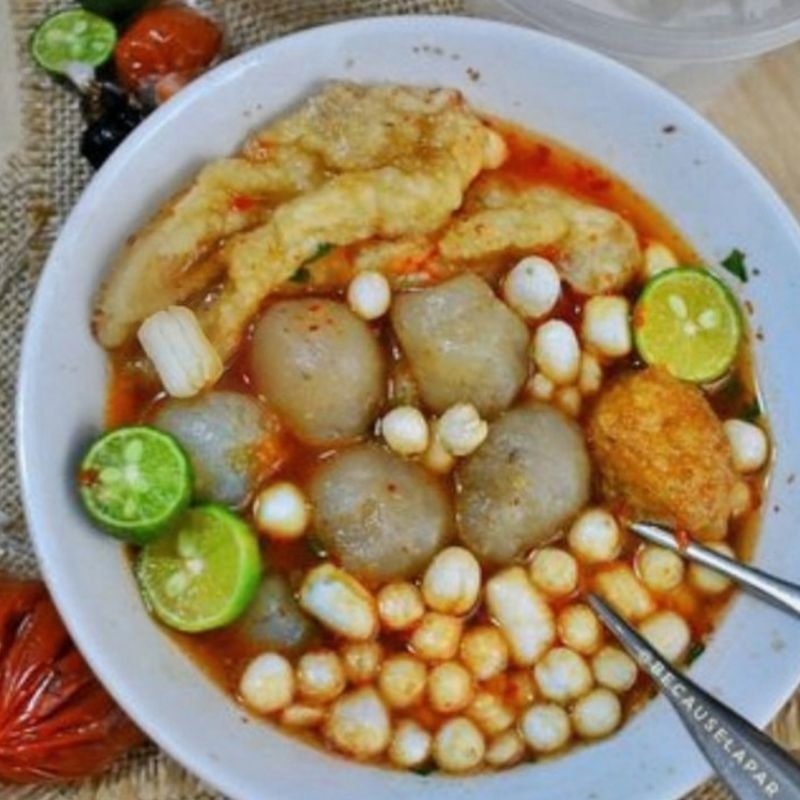 

Bakso Aci Original Pakai isi Ayam suwir