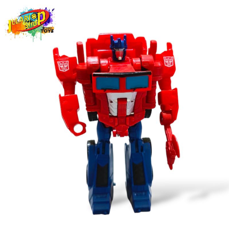 Transformers Cyberverse Action Attackers One Step Changer Optimus Prime