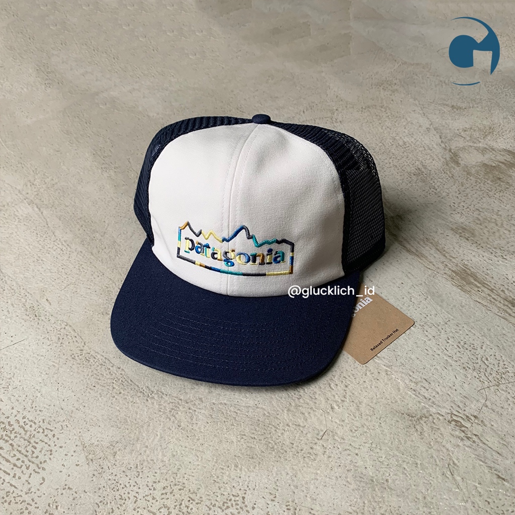Patagonia, Relaxed Trucker Hat Unity Fitz White