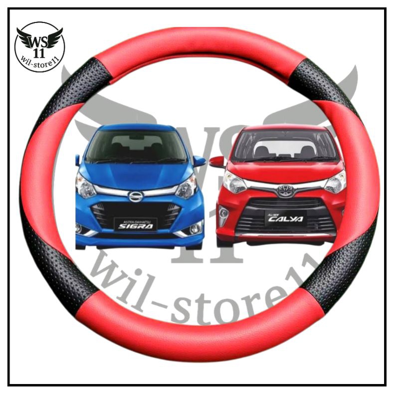 Sarung stir Mobil Calya / Sigra , Cover Stir Calya Sigra