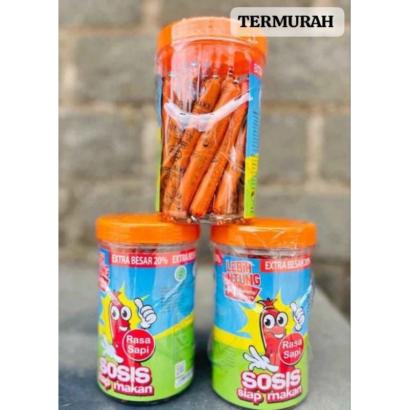 

Termurah Sosis So Nice 1 ( Satu ) Toples Isi 24 Pcs