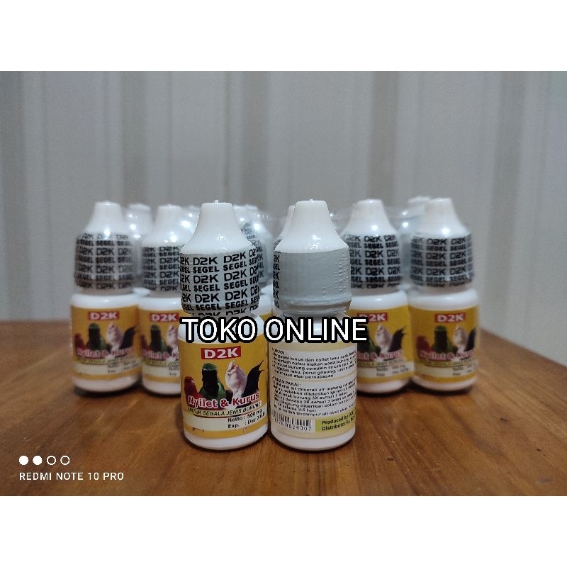 D2K NYILET & KURUS obat burung nyilet kurus d2k