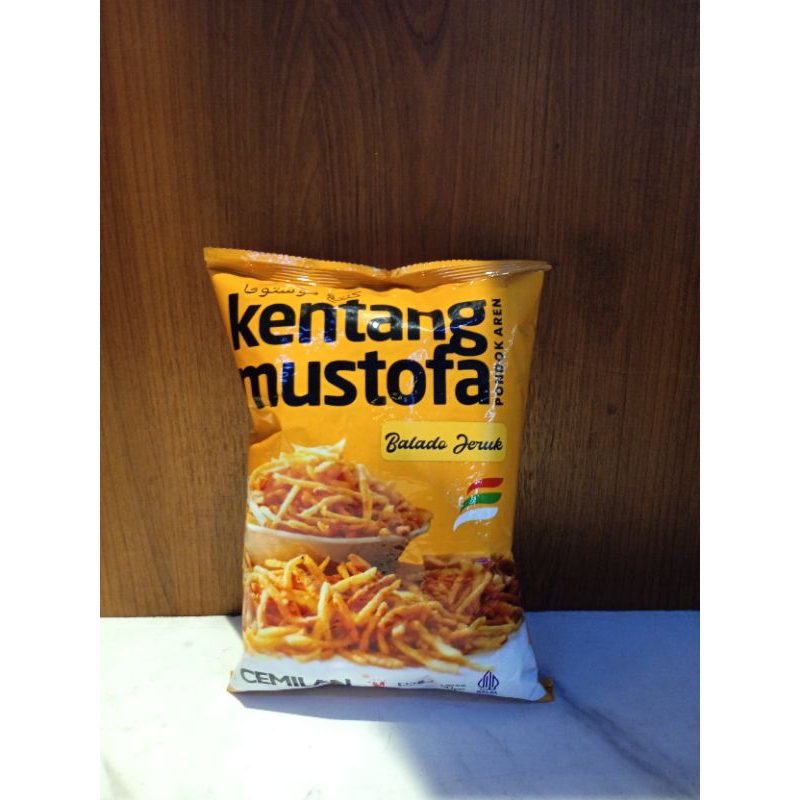 

kentang Mustofa varian rasa balado jeruk