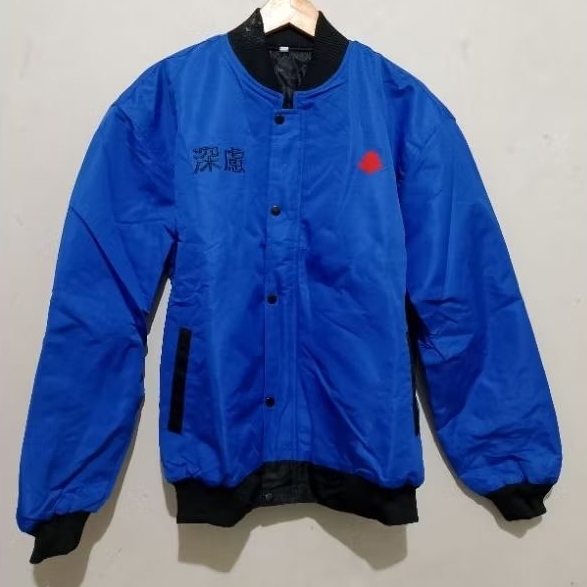 Jacket Windbreaker Bomber Kerja Kasual Y2K XL Second Original Preloved
